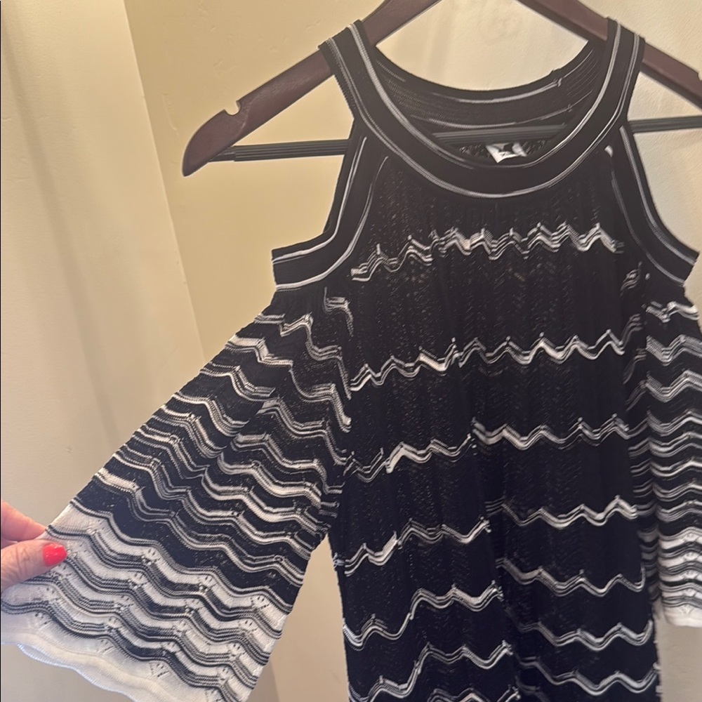 Missoni cold shoulder  Striped Dress